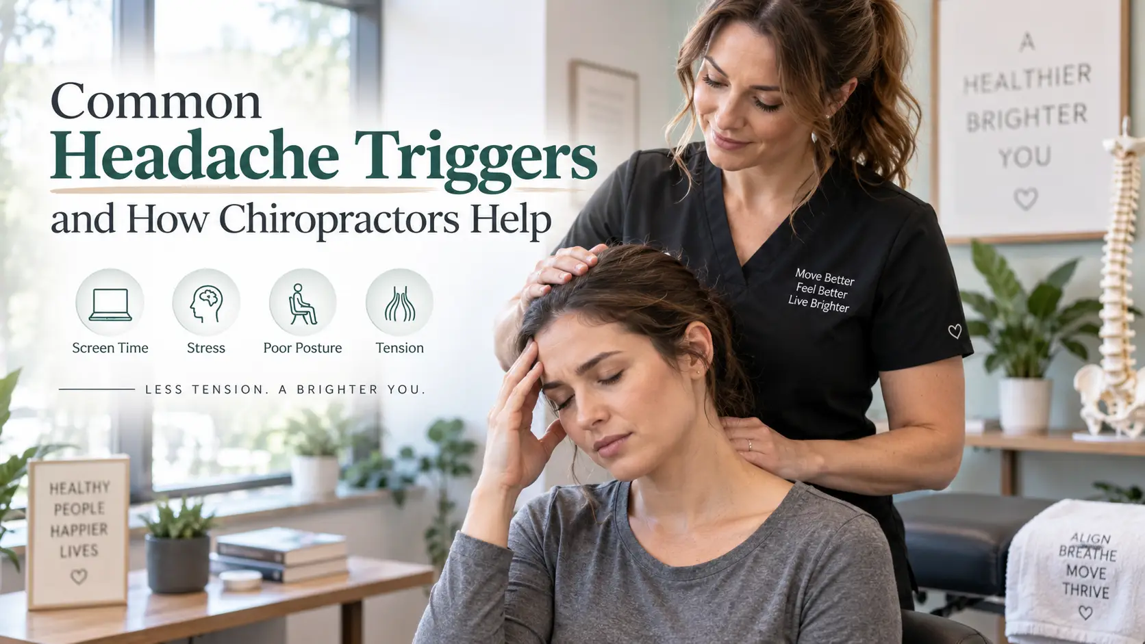 Headache Triggers Chiropractors Help