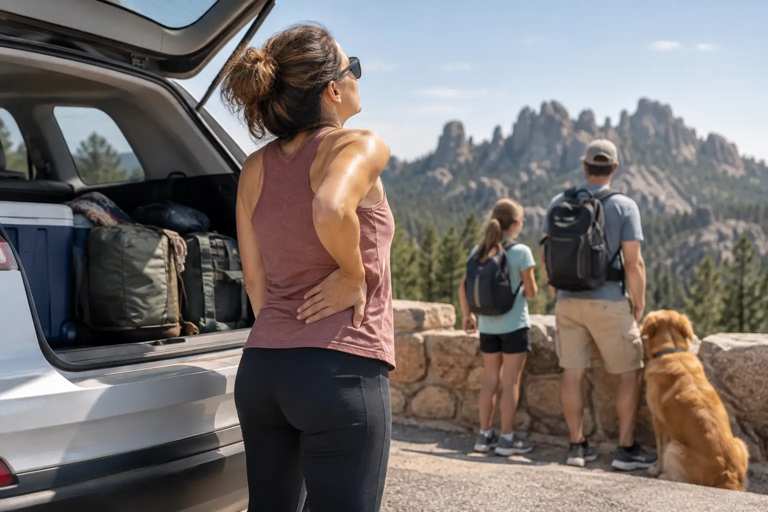Summer Road Trip Back Pain